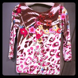 Blumarine top made in Italy.